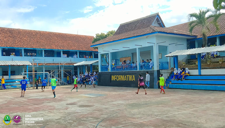 Mengisi Kekosongan Setelah PAS Ganjil 2021 OSIS SMA Informatika Ciamis Gelar Porklas